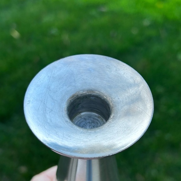 Vintage Mid Century BRODRENE MYLIUS B M Norway Pewter Candlesticks CANDLE HOLDER - Picture 4 of 9